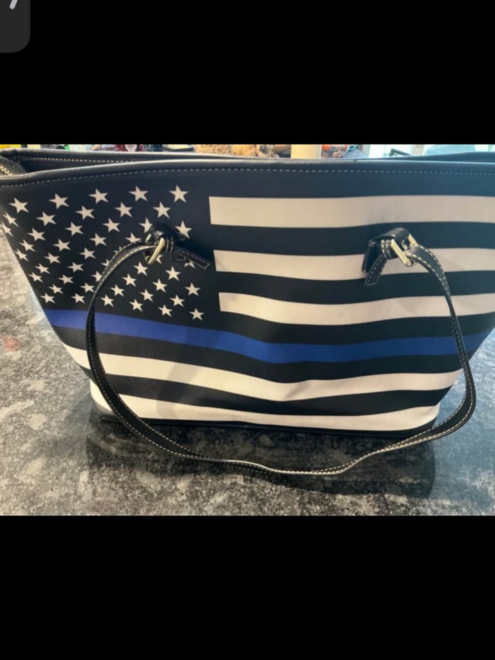 Police line purse tote - Picture 10 of 10